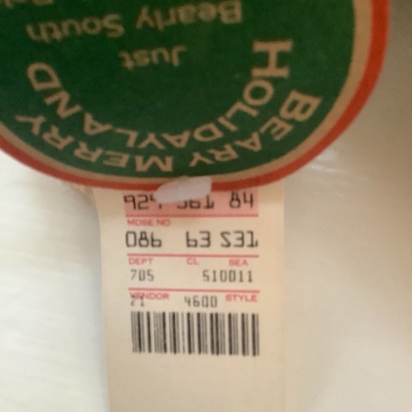 Beary Merry Holidayland Samuel Lord-Bear Stuffed Animal - Picture 8 of 9